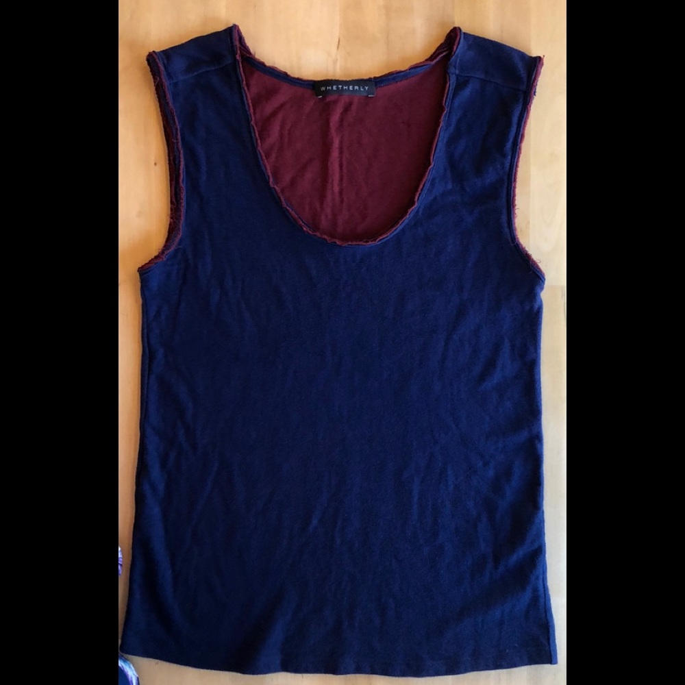 Tank by Whetherly “Kelly” Double Knit 😎